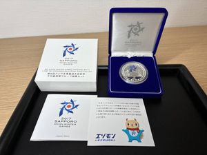 第8回アジア冬季競技大会記念 純銀(セット)の中古価格は12,077円
