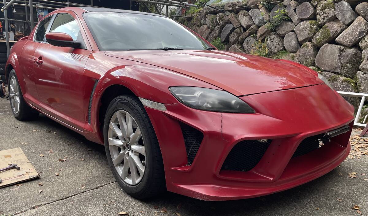 H17 マツダRX-8 タイプS 6MTカスタム車両 格安スタート！ MAZDA マツダ RX-8 タイプS 6MT 約13万㌔ 車検付き 自