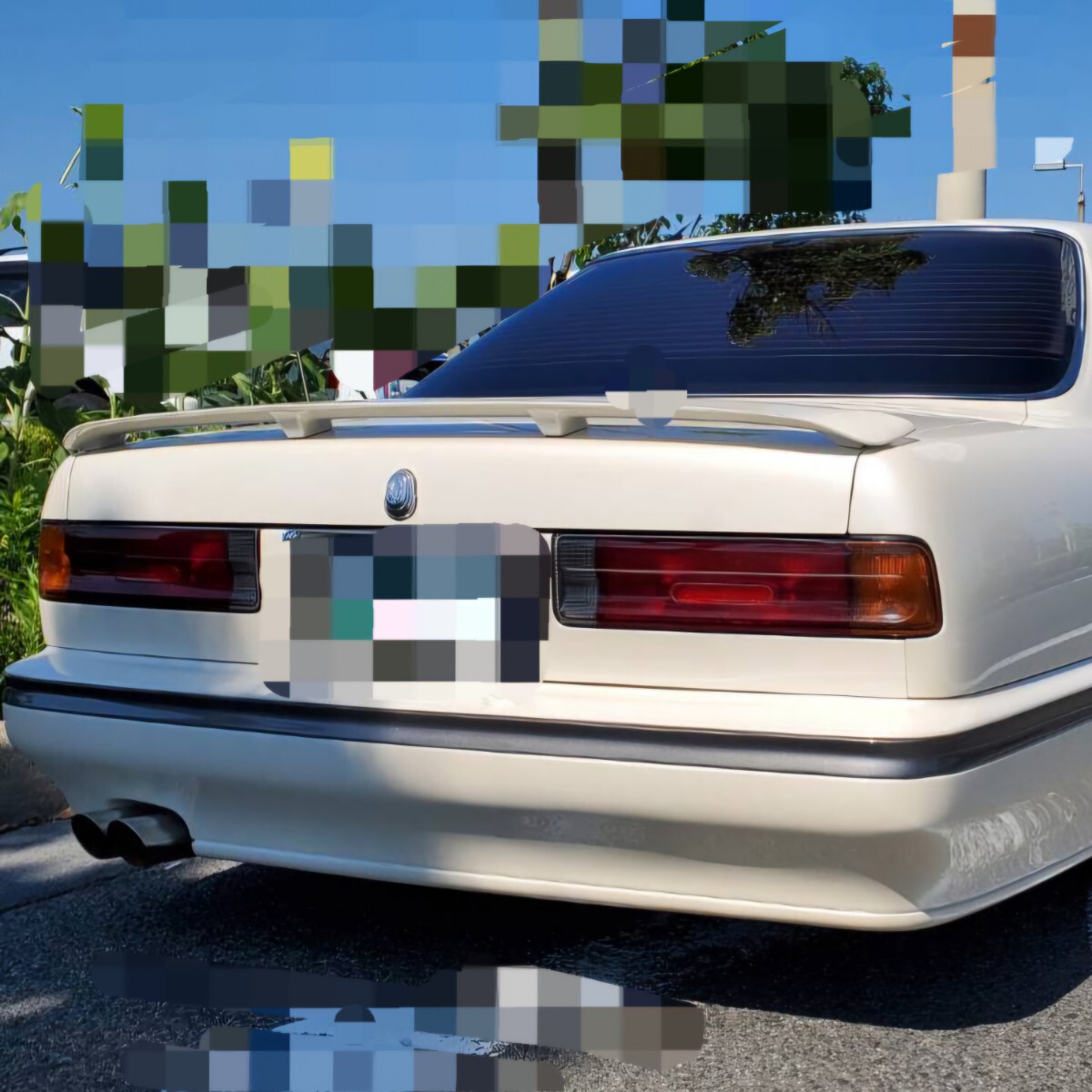 Y31 シーマ 社外マフラー 中古品 メーカー不明 デュアルマフラー(社外