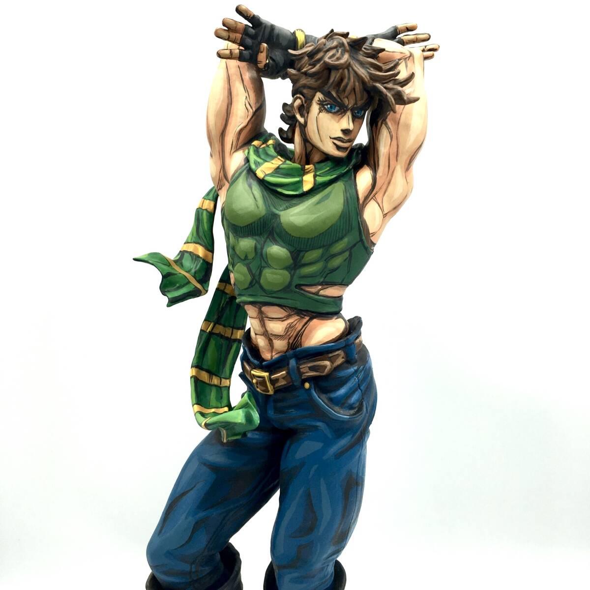 一番くじ ジョジョの奇妙な冒険 B賞 ジョセフ・ジョースター figure 他 一番くじ ジョジョの奇妙な冒険 B賞 ジョセフ ジョースター リペイント