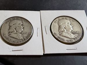ハーフダラー 1958の値段と価格推移は？｜20件の売買データからハーフ