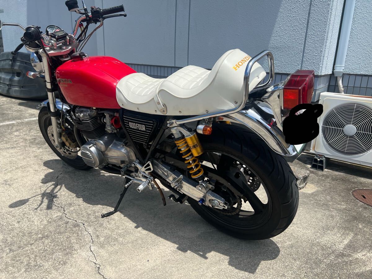 ヨンフォア チョビ三 猫背 シート cb400f 398 408 ホンダ HONDA チョビ