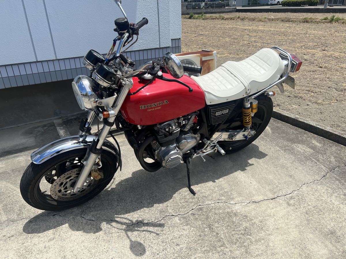 ヨンフォア チョビ三 猫背 シート cb400f 398 408 ホンダ HONDA チョビ