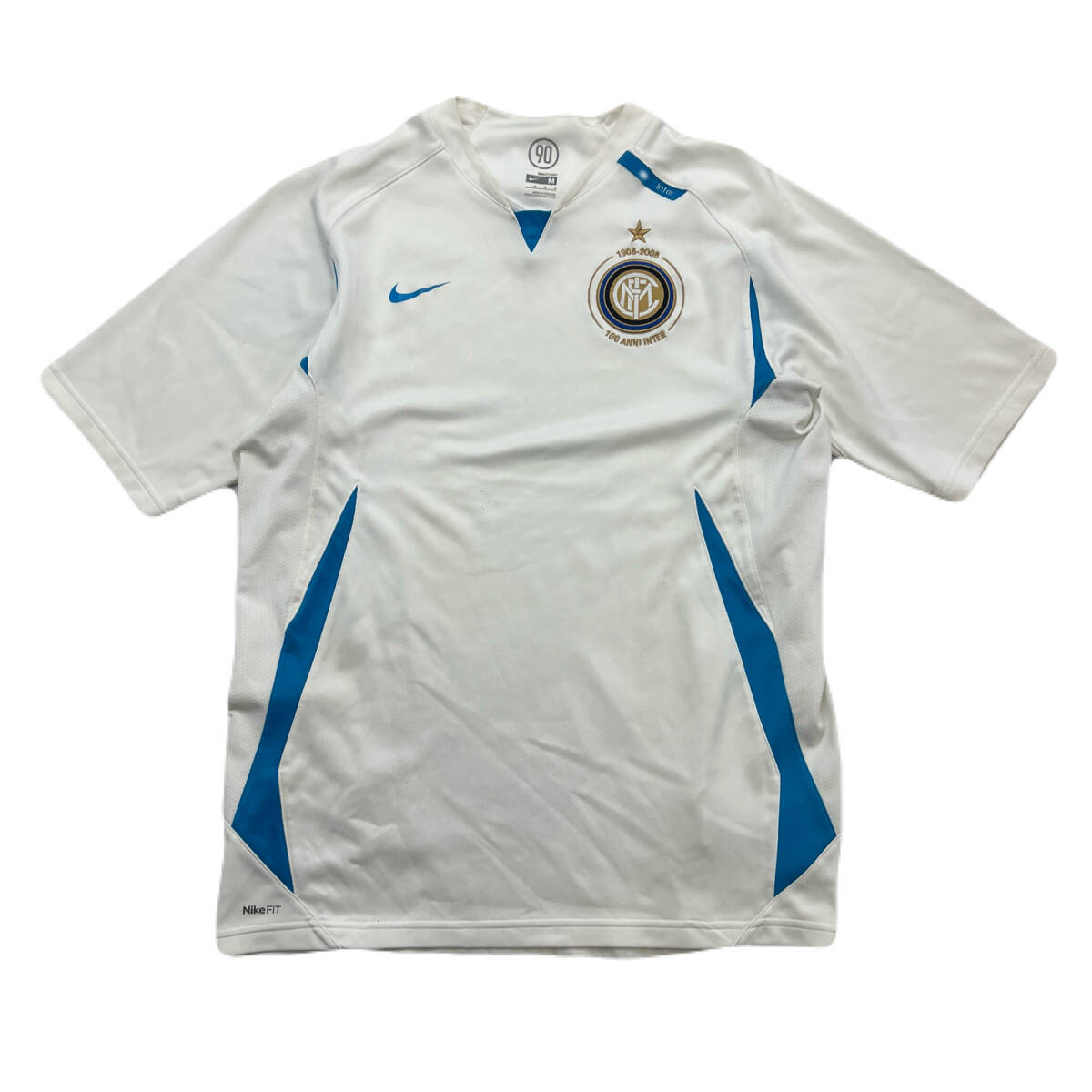 ナイキ NIKE メンズ M 白青 ナイキ インテル ミラノ 100周年 1908-2008