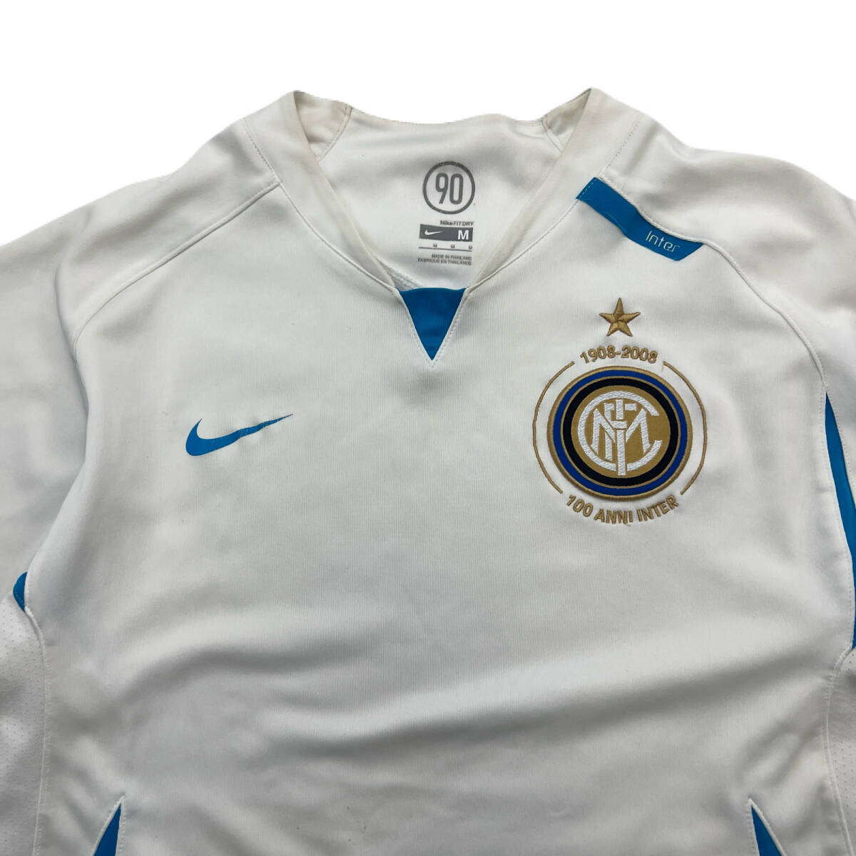 ナイキ NIKE メンズ M 白青 ナイキ インテル ミラノ 100周年 1908-2008