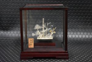 純銀製 松 置物の値段と価格推移は？｜50件の売買データから純銀製 松