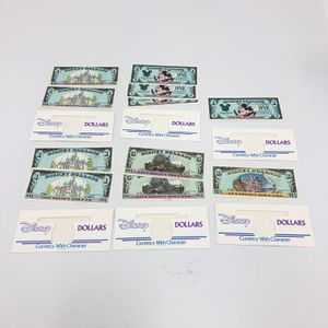 レア！ WDW25周年デザイン ディズニーダラー 3種セット 封筒付き