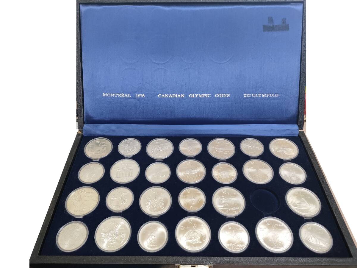1976年モントリオールオリンピック銀貨5枚セット♠︎ モントリオールオリンピック記念銀貨の値段と価格推移は？｜38件の売買