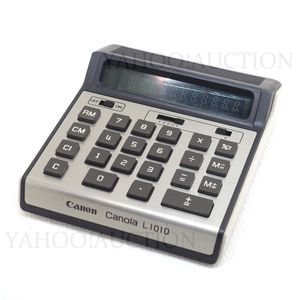 期間限定/限定値下/ビンテージ電子計算機】Canon CANOLA L 163 Yahoo