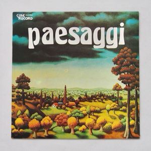 325位 良品 激レア 80年 オリジナル・リイシュー盤 Zalla - Paesaggi LP レコード Vinyl PIERO