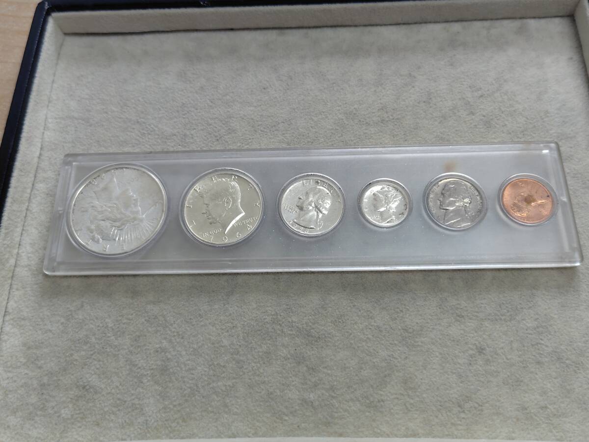 え沖】アメリカ硬貨 まとめ 記念 プルーフセット リバティコイン重量約