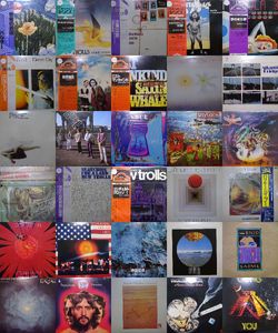 65位 12102852;【国内盤+輸入盤!帯付き含む!60枚!】 PROGRESSIVE ROCK プログレ 60枚1箱セット