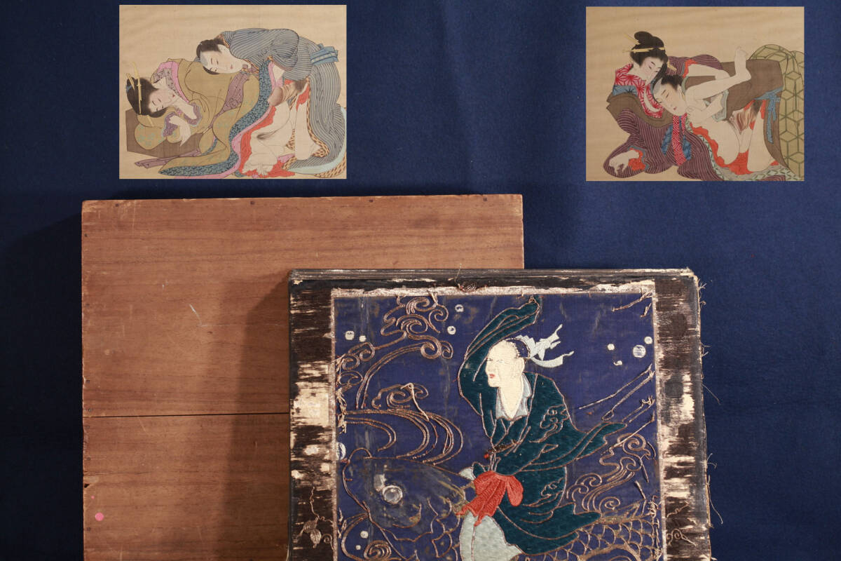 半額！春画　図変わり12枚組　大作　和紙 春画 12枚の値段と価格推移は？｜6件の売買データから春画 12枚の価値