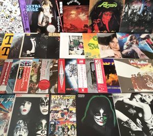 158位 レコードまとめて大量セット LED ZEPPELIN / モトリー・クルー / POISON / ANGEL WITCH（