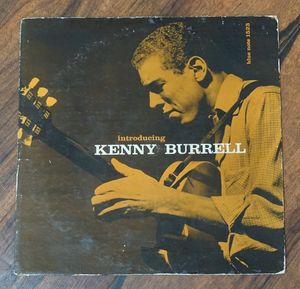 211位 US BLUE NOTE BLP 1523 オリジナル Introducing Kenny Burrell Lexington/DG/RVG/EAR/Fla