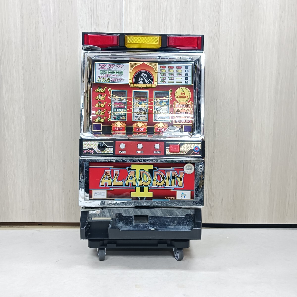 Sammy ALADDIN パチスロ実機 本体極美品 パチスロ実機 アラジンの値段と価格推移は？｜3件の売買データから