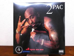 131位 未開封品！ 2PAC 「 ALL EYEZ ON ME 」 4LPレコード US盤 314-524 204-1 @80 (A-229)
