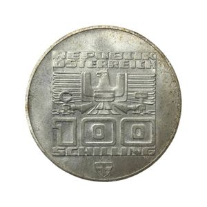 100シリング オリンピック オーストリア 1976の値段と価格推移は？｜6