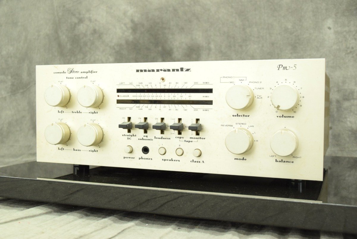Marantz Pm-5の値段と価格推移は？｜27件の売買データからMarantz Pm-5