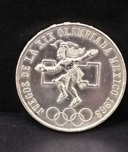 メキシコオリンピック記念25ペソ銀貨の値段と価格推移は？｜11件の売買