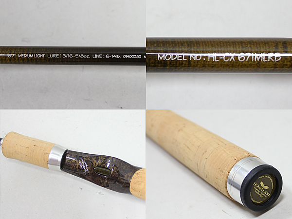 ☆1円～ダイワ ハートランド CROSS-X HL-CX671MLRB 美品/B563(ダイワ 