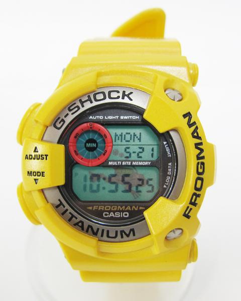 G-SHOCKイエローフロッグマン　赤目 G-SHOCK DW-9900 赤目 イエローフロッグマン☆5DS172(FROGMAN)｜売買