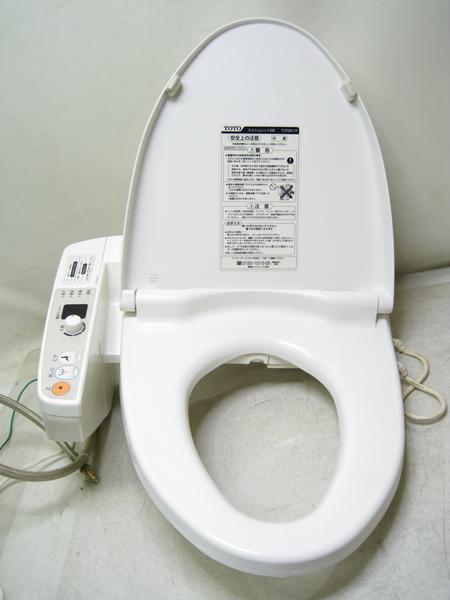 【清掃済み】TOTOウォシュレット温水洗浄便座 A 8932☆TOTO ウォシュレット 温水洗浄便座☆TCF661R ジャンク(温水