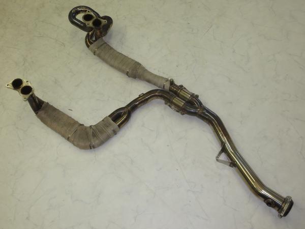 1円BH5レガシィNA用SYMSオールステンエキゾーストマニホールド(触媒