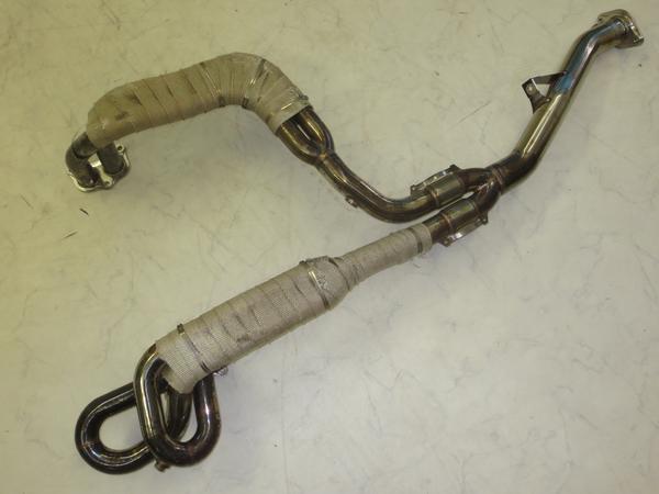 1円BH5レガシィNA用SYMSオールステンエキゾーストマニホールド(触媒