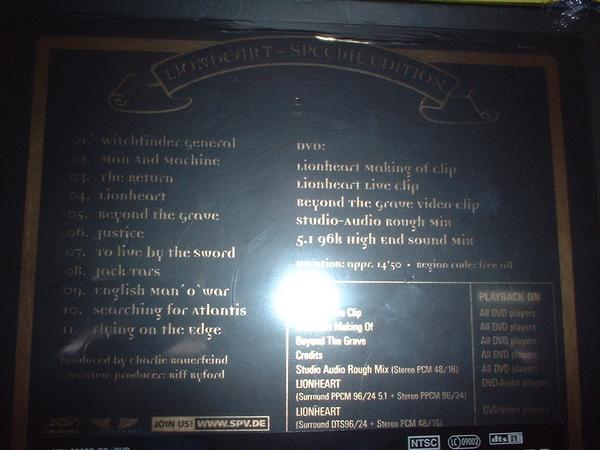 サクソン Saxon / Lionheart =SPECIAL EDITION [US輸入CD+DVD]