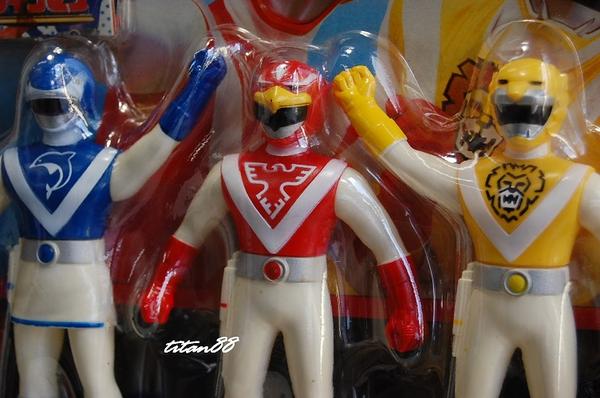 当時☆バンダイ ソフビ 超獣戦隊☆ライブマン5セット 新品(超獣戦隊