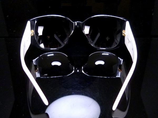 ☆916 シャネル CHANEL ロゴ入り バイカラー サングラス 916シャネル