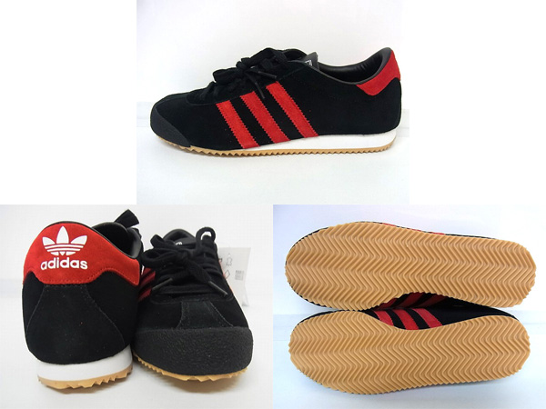 Adidas アディダス 7002 Leader スニーカー 黒 赤 26cm 26 0cm 売買されたオークション情報 Yahooの商品情報をアーカイブ公開 オークファン Aucfan Com
