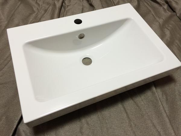 □展示品□ ALAPE オーバーカウンター型洗面器 ホーロー(洗面台、洗面 