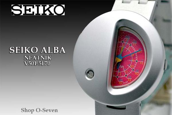 □円～☆SEIKO ALBA NEATNIK ニートニックメンズ時計 新品同様