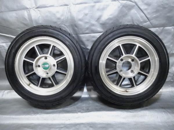 ●ハヤシレーシング ストリート 15インチ 6.5J +32 2本 カプチ◎