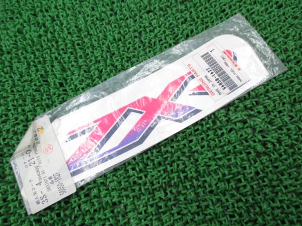 ZXR400純正片側タンクデカール☆▼修復素材に！新品！ZX400L