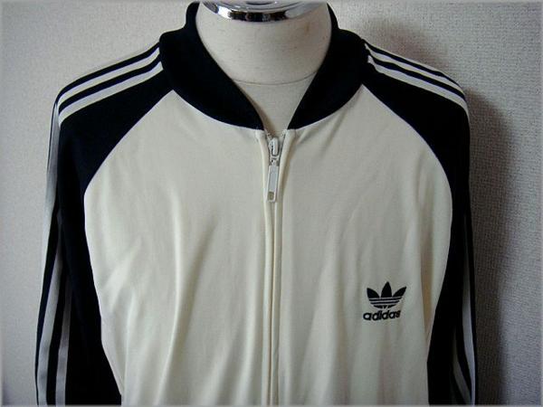 アディダス オリジナルス ジャージ スーパースター 白/紺 M