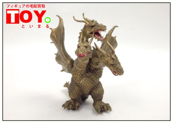 ◎H01◎ウエストケンジ ミニソフビ キングギドラ ガレキ完成品