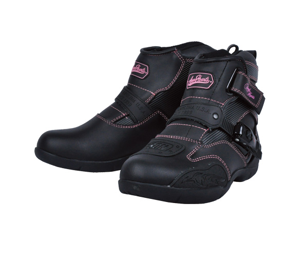 SPB-091L【エンジェルハーツ】防水ショートブーツ★ライディング