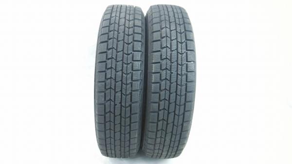 ダンロップ スタッドレス DSX-2 155/80R13 12年製バリ山 2本 タイヤ