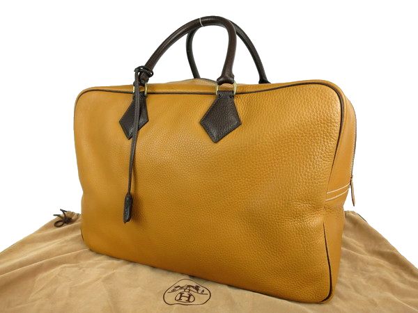 【HERMESエルメス】プリュム45★アルデンヌ★バイカラー★○N★