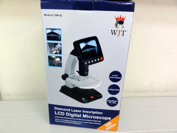 未使用 LCD デジタル マイクロスコープ DIM-02[ec13]