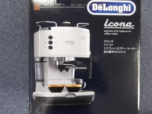 デロンギ エスプレッソ・カプチーノ メーカー ECO310W 未使用