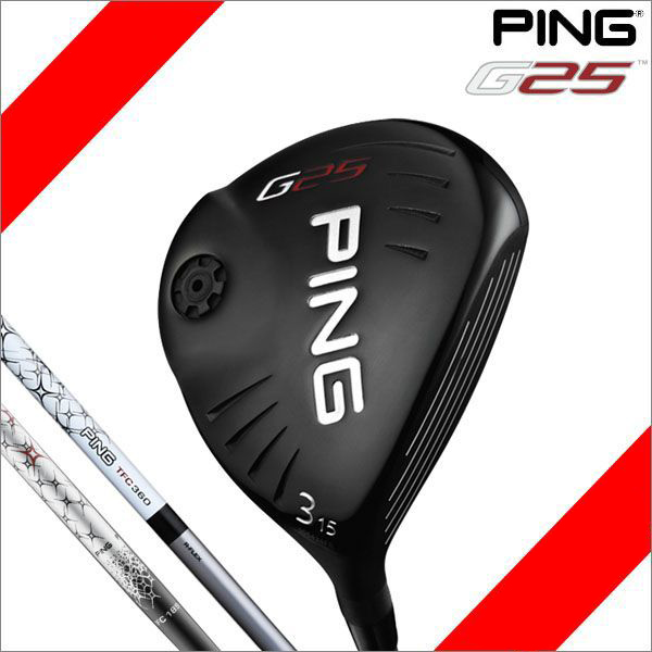 ＰＩＮＧ　Ｇ２５　７番ウッド　Ｓ　TFC360F　新品