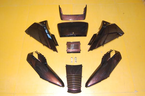 フュージョン 外装 カウルセット 8点 ブラウン 茶 MF02 X SE