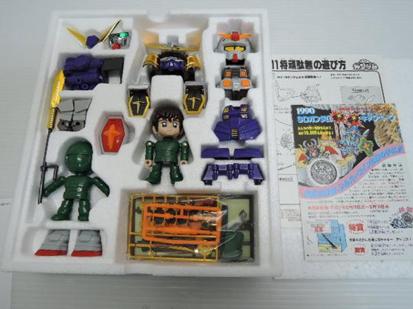 SDガンダムクロスセット/騎士百式/将頑駄無/武者/ナイトガンダム