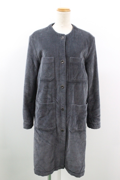 A133◆martin margiela◆MM6コーデュロイ ロングコート伊製 高級