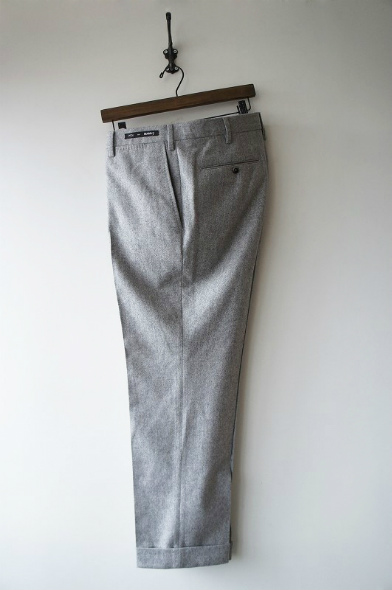 BEAMS f 別注 PT01 SUPER 110'S EVO FIT スリムウールパンツ52
