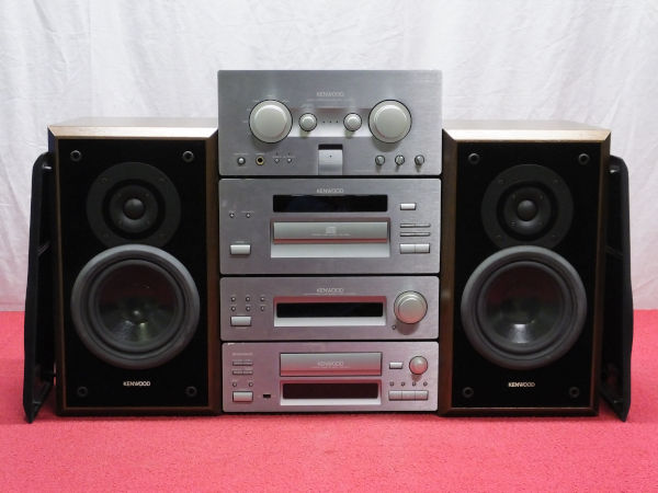 ◆KENWOOD KAF-5002 CD/カセットコンポ◆ジャンク品◆